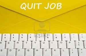 9628384-quit-job-message-on-envelope